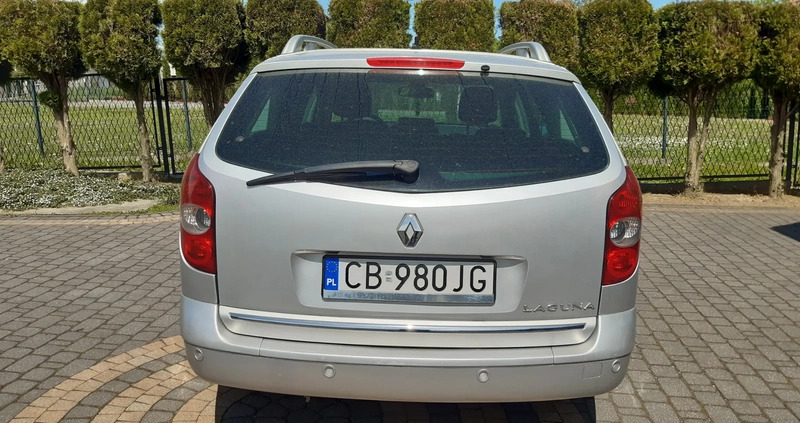 Renault Laguna cena 9300 przebieg: 281000, rok produkcji 2007 z Międzyzdroje małe 277